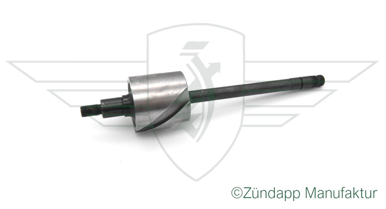 Foot shift shaft cpl. 4-gear
